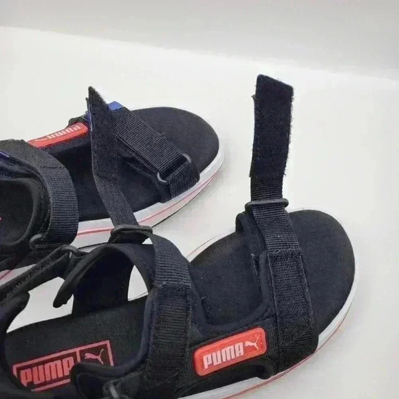 PUMA FUTURE RIDER SANDALS BLACK HOOK and LOOP SPORT US 4 WOMEN'S 5.5 - Picture 6 of 13